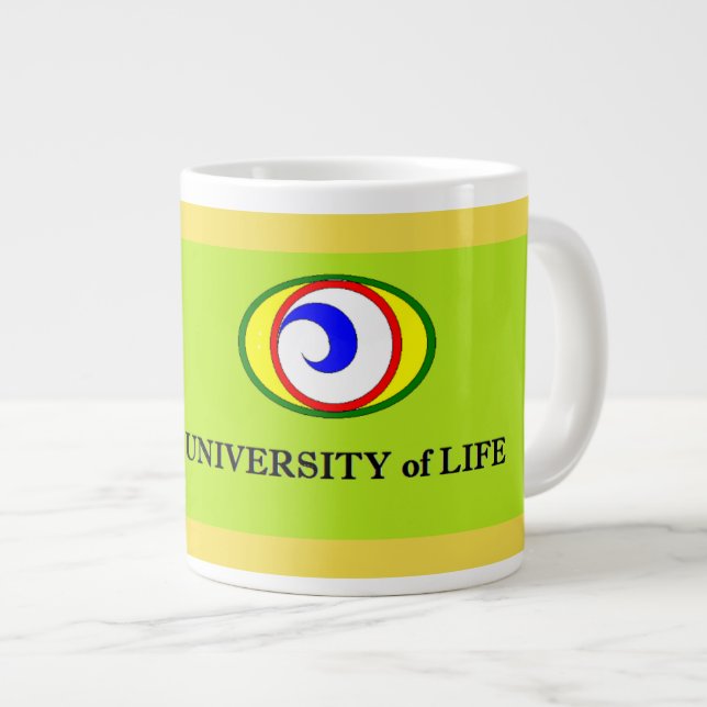 University of Life Jumbo Mug (Front Right)