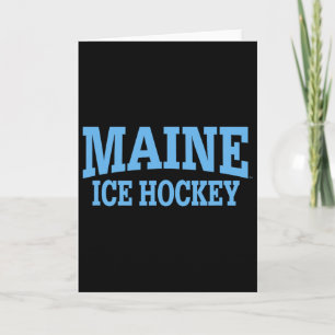 University Of Maine Ice Hockey Apparel Sports Fan  Card