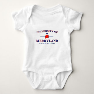University of Merryland Infant T Baby Bodysuit