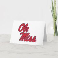 University of Mississippi | Ole Miss Script