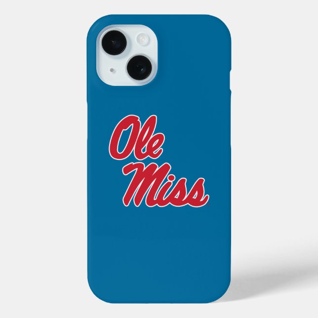 University of Mississippi | Ole Miss Script Case-Mate iPhone Case (Back)