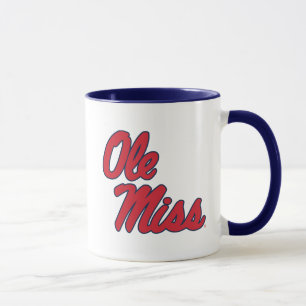 University of Mississippi   Ole Miss Script Mug