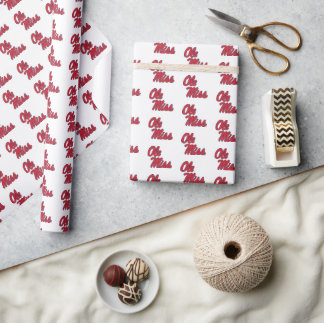 University of Mississippi | Ole Miss Script Wrapping Paper