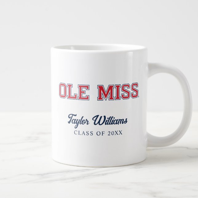 University of Mississippi | Ole Miss Wordmark Large Coffee Mug (Right)