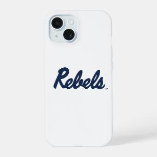 University of Mississippi Rebels Script iPhone 15 Case