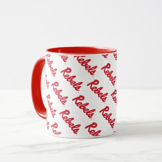 University of Mississippi | Rebels Script Mug (Front Left)