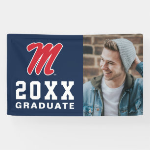 University of Mississippi   Script M Banner