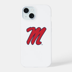 University of Mississippi   Script M iPhone 15 Case