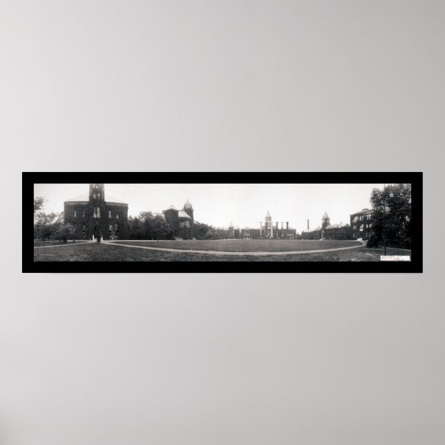 University of Missouri Photo 1910 Poster (Front)