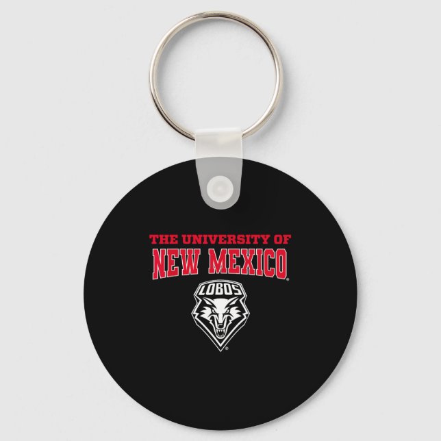 University Of New Mexico Unm Lobos Ncaa Unm&#;   Key Ring (Front)