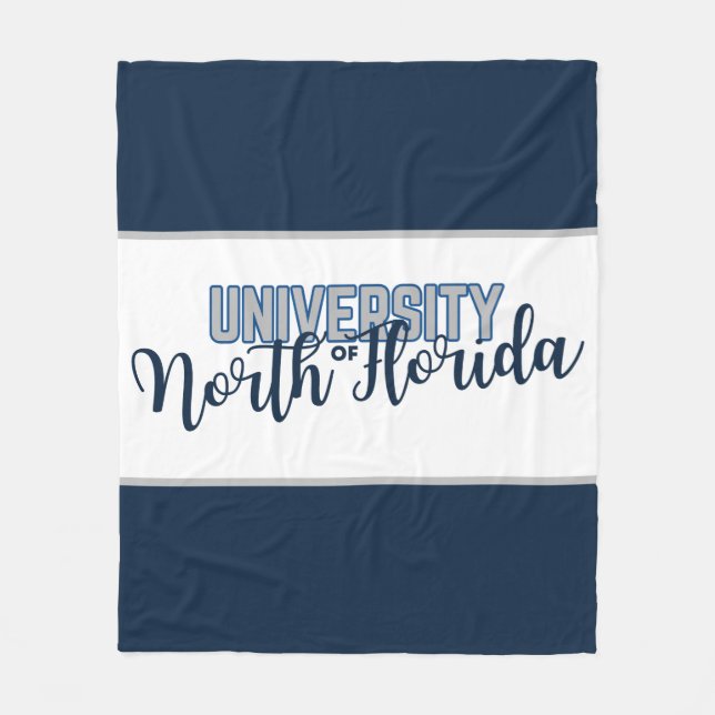 University of North Florida Large Fleece Blanket (Front)