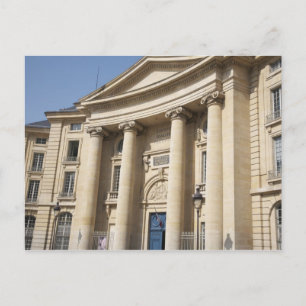 University of Paris I Pantheon-Sorbonne Law School Postcard