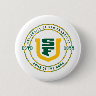 University of San Francisco 6 Cm Round Badge
