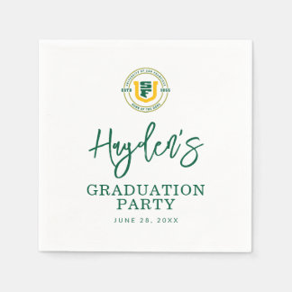University of San Francisco Graduation Napkin