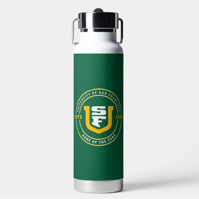 University of San Francisco Water Bottle (Front)