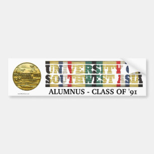 University of Southwest Asia Alumnus Sticker