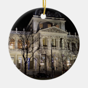 University Of Vienna Austria Ceramic Tree Decoration