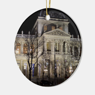 University Of Vienna Austria Ceramic Tree Decoration