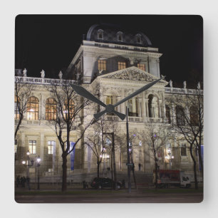 University Of Vienna Austria Square Wall Clock