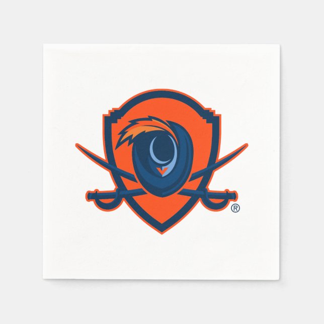 University of Virginia | Cavalier Shield Napkin (Front)