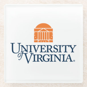 University of Virginia Glass Coaster