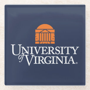 University of Virginia Glass Coaster