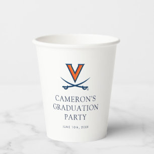 University of Virginia Graduation Paper Cups