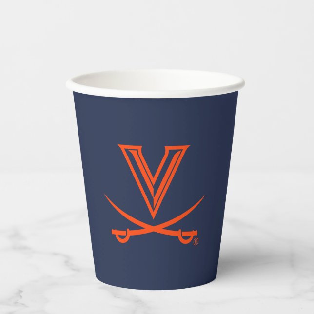 University of Virginia Sabre Paper Cups (Front)