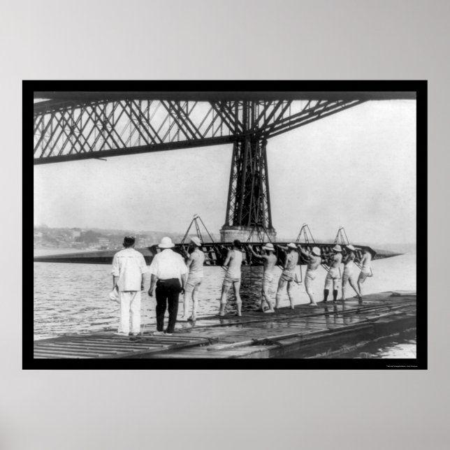 University of Wisconsin Varsity Rowing 1914 Poster (Front)