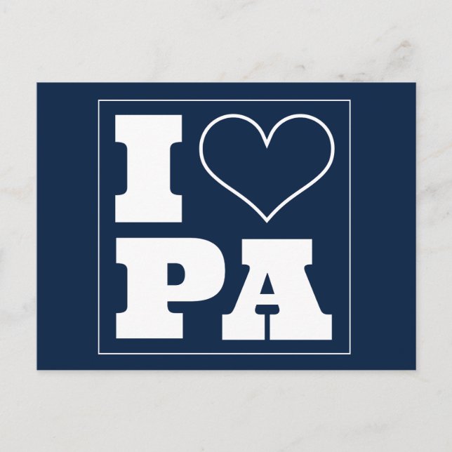 University Park (PA) Tailgate Invitation Postcard (Front)