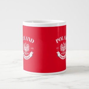 university poland large coffee mug