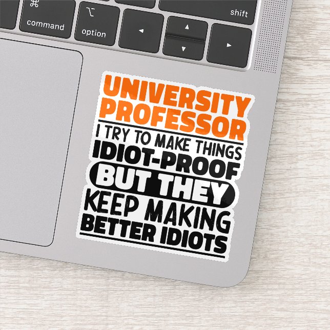 University Professor I Try To Make Things Funny (Detail)
