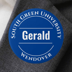 University Staff Button Badge