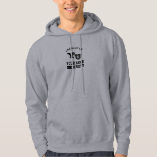 University T Shirts Your Name Fake Logo Sweatshirt