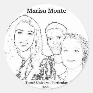 Universo Particular 2006 Classic Round Sticker