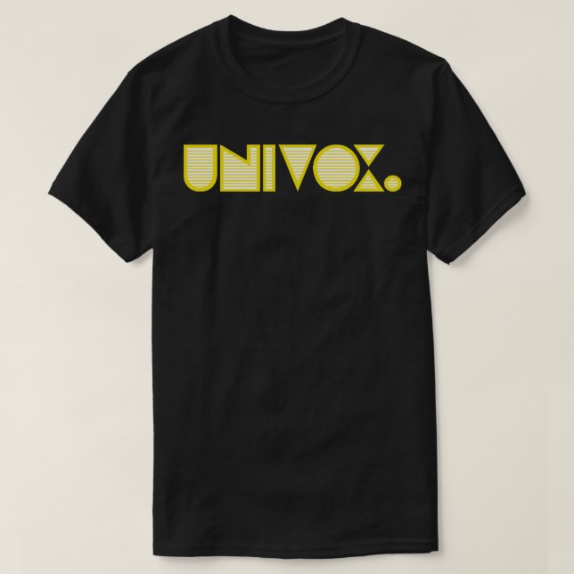Univox Retro Guitar Bass Amp 2 T-Shirt (Design Front)