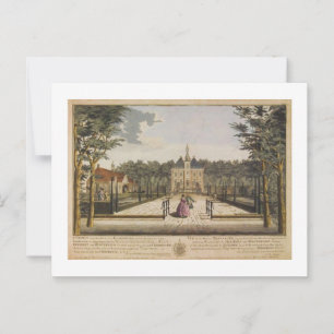unk. colourization 1760 Print Kasteel De Essenburg Postcard