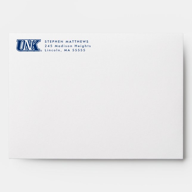 UNK Lopers Graduate Envelope (Front)