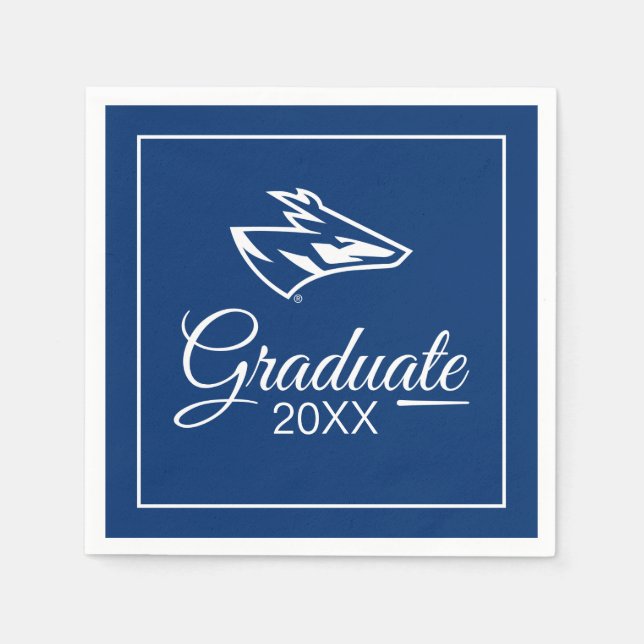 UNK Lopers Graduate Napkin (Front)