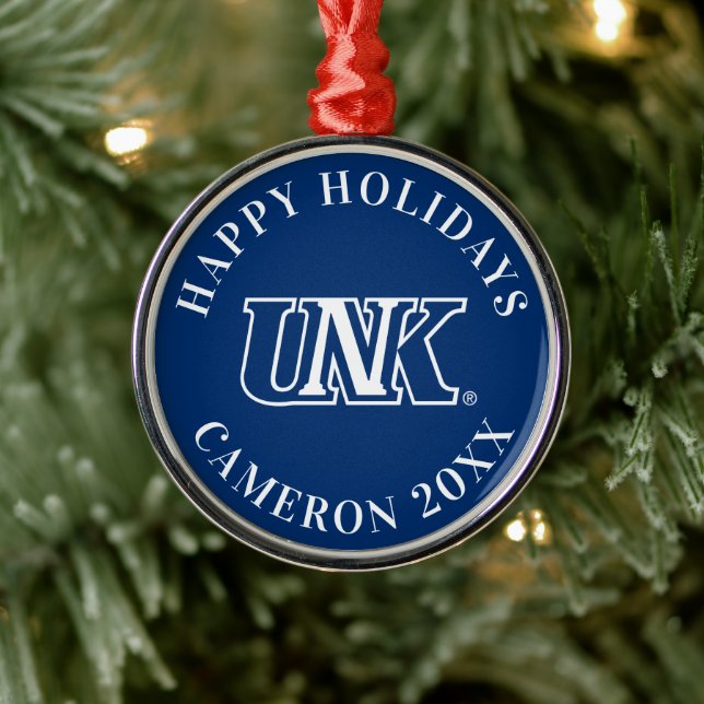 UNK | University of Nebraska at Kearney Metal Tree Decoration (Tree)