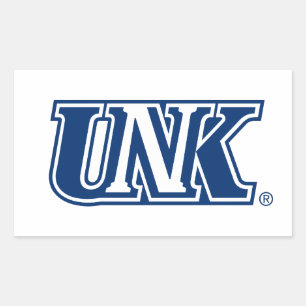 UNK   University of Nebraska at Kearney Rectangular Sticker