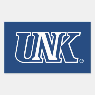 UNK | University of Nebraska at Kearney Rectangular Sticker