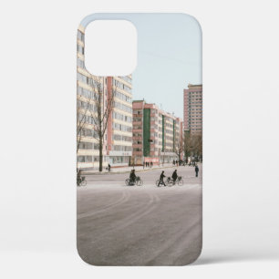UNKNOWN PERSONS DRIVING BICYCLE iPhone 12 CASE