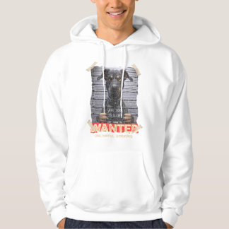 Unlawful Barking: The Doberman's Stern Warning Hoodie