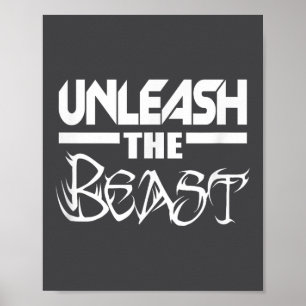 Unleahe C380 Workout Gym Fitness Motivation  Poster