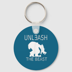 Unleahe Workout Motivation Gym Graphic  Key Ring