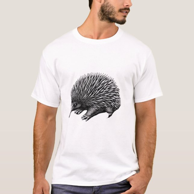 Unleash Ancient Strength Echidna T-Shirt (Front)