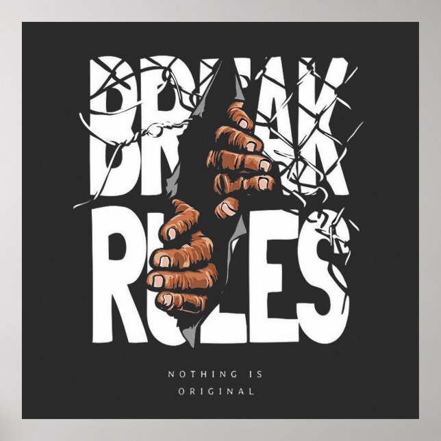 Unleash Possibilities" Inspirational Poster (Front)