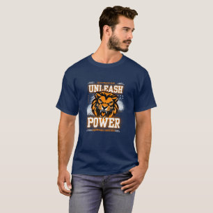 Unleash Power Lion T shirt