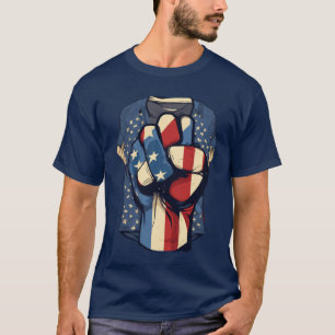 Unleash the Power: Dynamic T-Shirt Design"